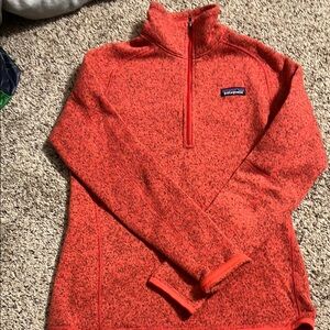 Patagonia Red Quarter-Zip Pullover
